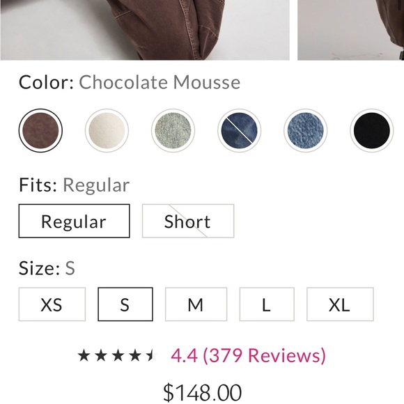 Free People We The Free Good Luck
Barrel Overalls-Chocolate Mousse-S-NWT - Picture 6 of 10